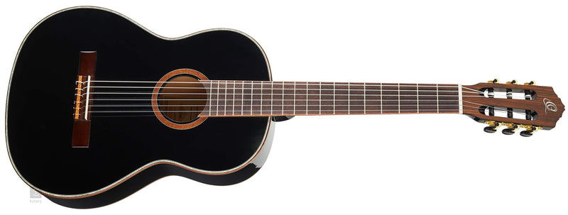 Ortega Ortega Family Series Classic Guitar Black Finish Includes Deluxe Gig Bag R221BK Buy on Feesheh