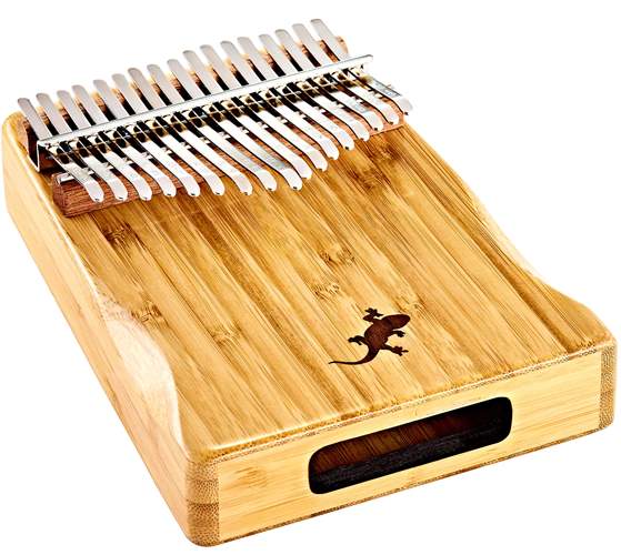 Ortega Ortega Kalimba 17 Keys – C Major Tuning Solid Bamboo Wood, Gloss Finished Lizard Top Inlay Includes Deluxe Case, OKB2 Buy on Feesheh