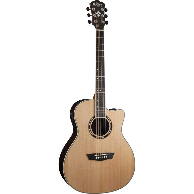 OS & Washburn Acoustic Guitar OS & Washburn Apprentice Ac/Ei Spruce/Walnut - AG70CE AG70CE Buy on Feesheh