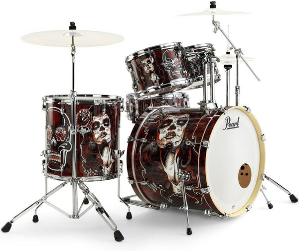 Pearl Acoustic Drums Pearl Drum Set 5 Pcs Export Artisan II EXA Shell Pack EXA725SP/C #715 Buy on Feesheh