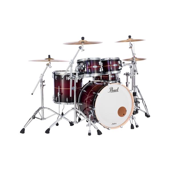 Pearl Acoustic Drums Pearl Masters Maple Complete MCT924XEDP/C 4-piece Shell Pack - Red Burst Stripe MCT924XEDP/C Buy on Feesheh