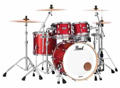 PEARL - Midtown 4pc Shell Pack Without Case - Black Cherry Glitter Finish
