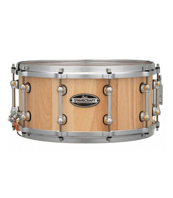 Pearl Pearl Stavecraft 14 X 6.5" Thai Oak Dual-Layer Stave w/Makha Dado-Loc Snare Drum SCD1465TO#186 Buy on Feesheh