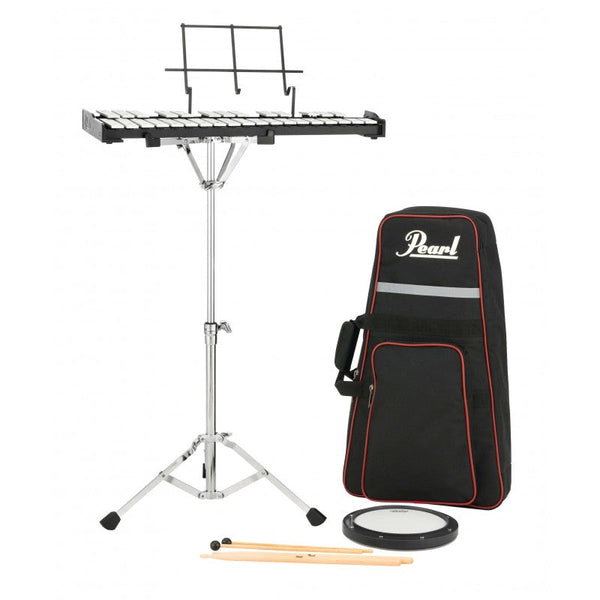 Pearl Percussion Pearl Educational 2.5 Octave Bell Kit With 8" Pad & Backpack Style Case PK-910 Buy on Feesheh