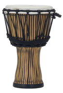 Pearl Percussion Pearl PBJVR-10/698 rope tuned djembe, Zebra Grass, 10 inch PBJVR-10