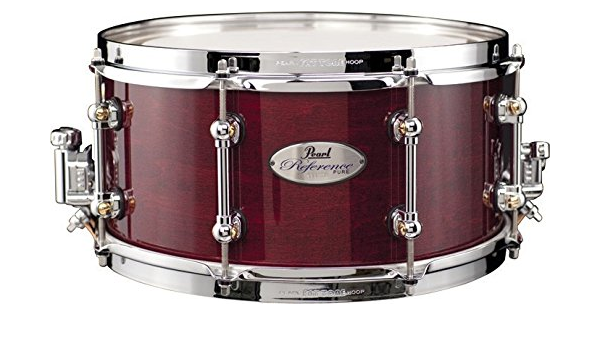 Pearl Snare Drums Pearl Reference 14" x 5.0" Snare Drum with 20Ply Shell, Wine Red Finish 633816427138 Buy on Feesheh