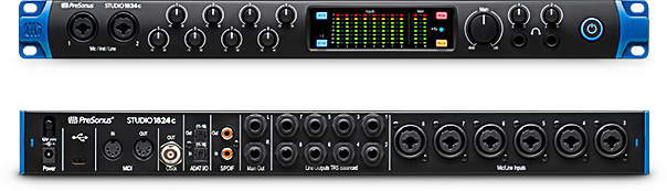 PreSonus Audio Interface PreSonus Studio 1824C -  The full-featured, Ultra-high-def, USB-C Compatible Audio Interface 673454008078 Buy on Feesheh
