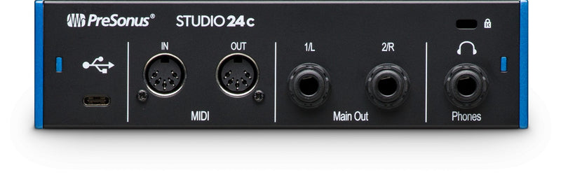PreSonus Audio Interface PreSonus Studio 24C - The Portable Audio Interface 673454007910 Buy on Feesheh