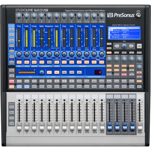 PreSonus Mixers PreSonus StudioLive 16.0.2 USB: 16x2 Performance and Recording Digital Mixer StudioLive 16.0.2 USB Buy on Feesheh