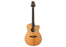 PRS Acoustic Guitar PRS SE Angelus A50E BG Acoustic-Electric Guitar, Natural top with Black Gold Burst back, PRS Hardshell Case included AE50EBG Buy on Feesheh