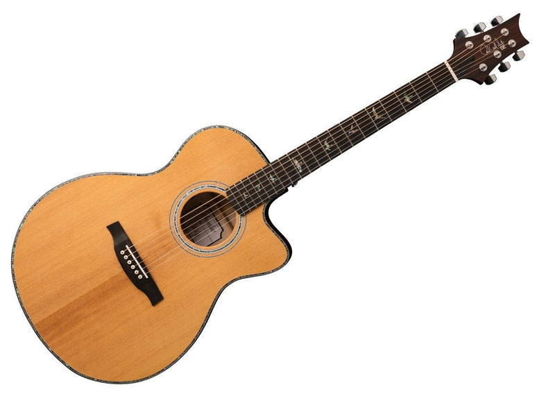 PRS Acoustic Guitar PRS SE Angelus A50E BG Acoustic-Electric Guitar, Natural top with Black Gold Burst back, PRS Hardshell Case included AE50EBG Buy on Feesheh