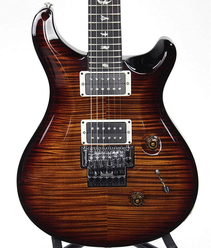 PRS Electric Guitar PRS Core Custom 24 "Floyd" Figured Maple 10 Top Electric Guitar Black Gold Wrap Burst, PRS Hard Case Included CFM4FTMTE6F_CC_NX-XV Buy on Feesheh