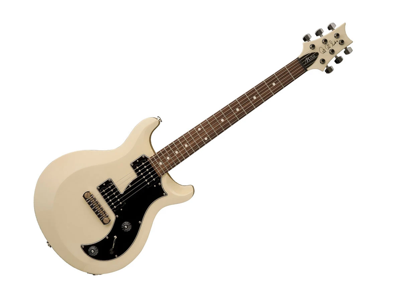 PRS Electric Guitar PRS Mira Semi-Hollow Electric Guitar - Antique White Finish, PRS Deluxe Gig Bag Included. MHAD01_AW Buy on Feesheh