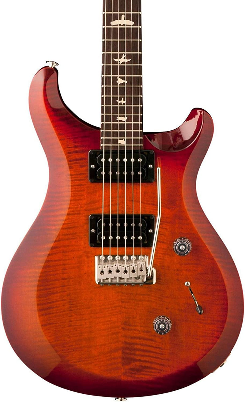 PRS Electric Guitar PRS S2 Custom 24 Guitar in Dark Cherry Sunburst Finish, PRS Gig Bag included C4TBA3_DS Buy on Feesheh