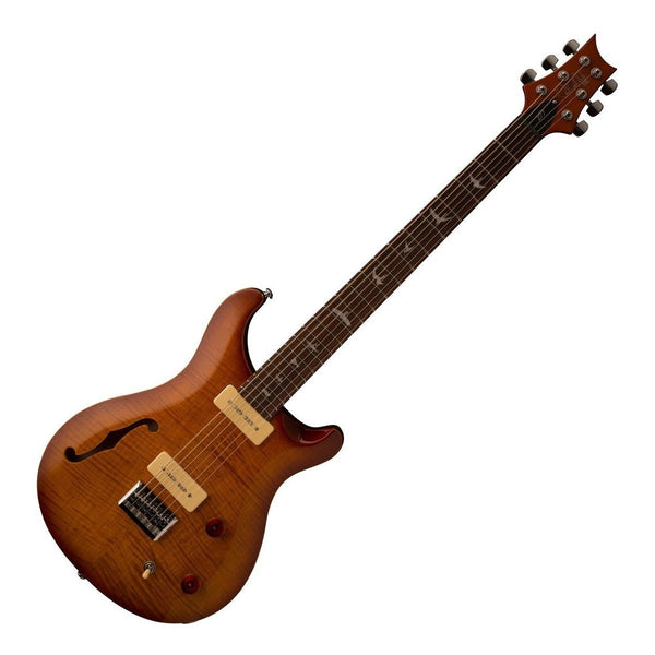 PRS Electric Guitar PRS SE 277 Semi-Hollow Baritone Guitar with Soapbar Pickups, Vintage Sunburst Finish, PRS SE Gig Bag Included. 277SHVSSB Buy on Feesheh