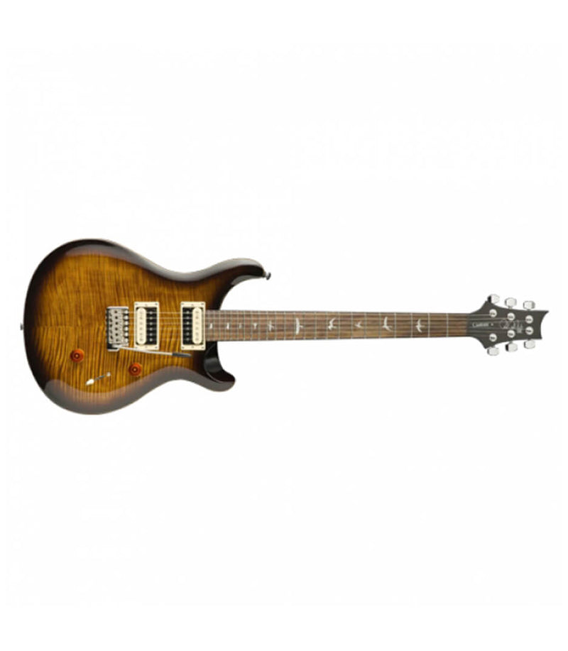 PRS Electric Guitar PRS SE Custom 24 Guitar Black Gold Sunburst Finish, PRS SE Gig Bag Included CU44BG Buy on Feesheh