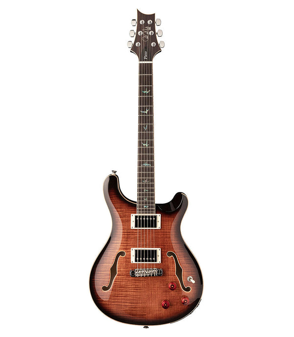 PRS Electric Guitar PRS SE Hollowbody II Piezo Guitar Black Gold Burst Finish, Hard Case Included HPEMBBG Buy on Feesheh