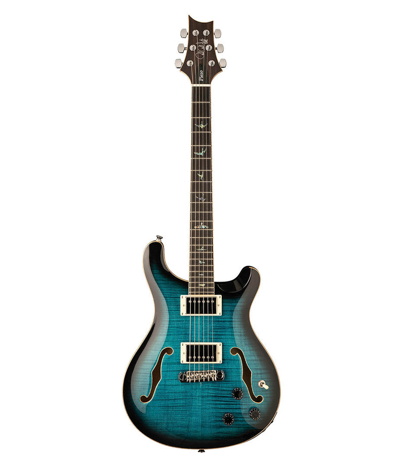 PRS Electric Guitar PRS SE Hollowbody II Piezo Guitar Peacock Blue Finish, Hard Case Included HPEMBPB Buy on Feesheh