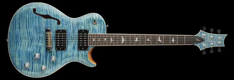 PRS Electric Guitar PRS SE Zach Myers Signature Semi-Hollow Guitar in Myres Blue Finish, PRS SE Gig Bag Included ZM3MC Buy on Feesheh