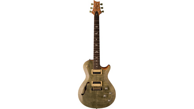 PRS Electric Guitar PRS SE Zach Myers Signature Semi-hollow Guitar in Trampas Green, PRS SE Gig Bag included ZM3TG Buy on Feesheh