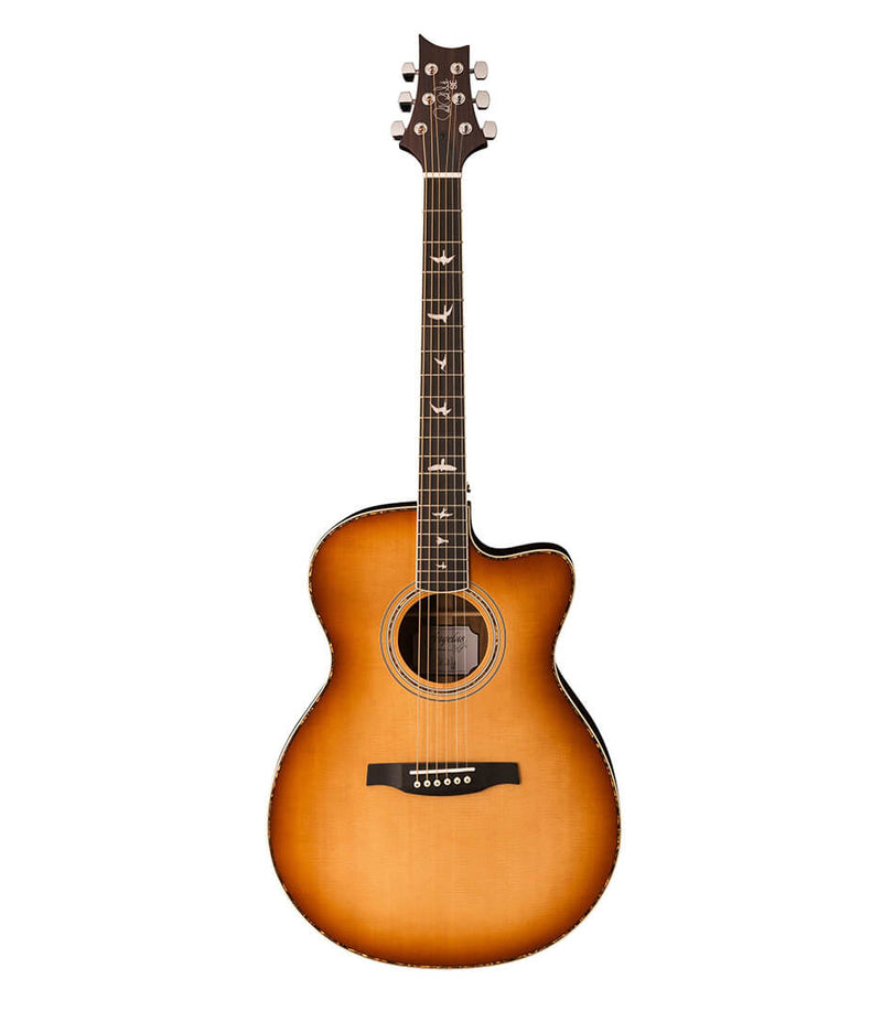 PRS PRS SE Angelus A40E Acoustic-Electric Guitar, Tobacco Sunburst Finish, PRS Hardshell Case Included AE40ETS Buy on Feesheh