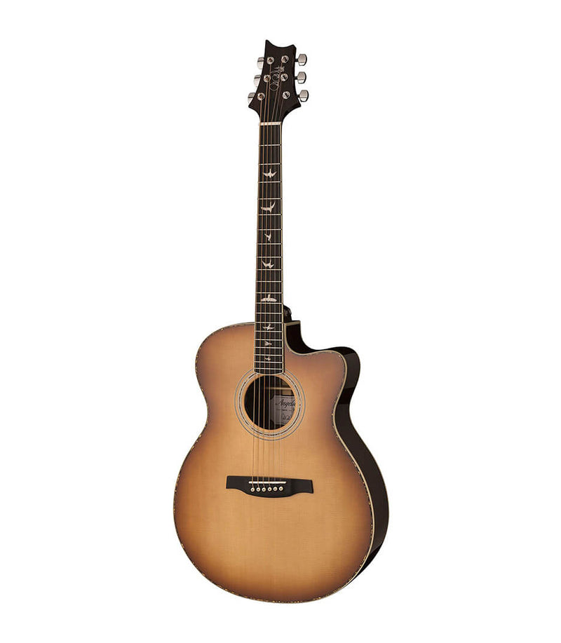 PRS PRS SE Angelus A40E Acoustic-Electric Guitar, Tobacco Sunburst Finish, PRS Hardshell Case Included AE40ETS Buy on Feesheh