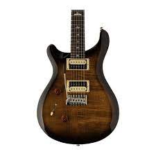 PRS PRS SE Custom 24 Lefty Electric Guitar Black Gold Sunburst CU4LBG Buy on Feesheh