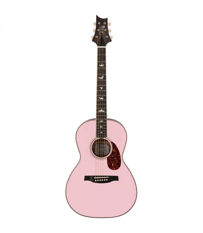 PRS PRS SE Parlor Acoustic Guitar with Fishman SonoTone, Lotus Pink Finish Includes PRS Gig Bag PPE20SA-SP Buy on Feesheh