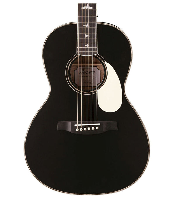 PRS PRS SE Parlor Acoustic Guitar with Fishman SonoTone, Satin Black Top Finish Includes PRS Gig Bag PPE20SA-BV Buy on Feesheh