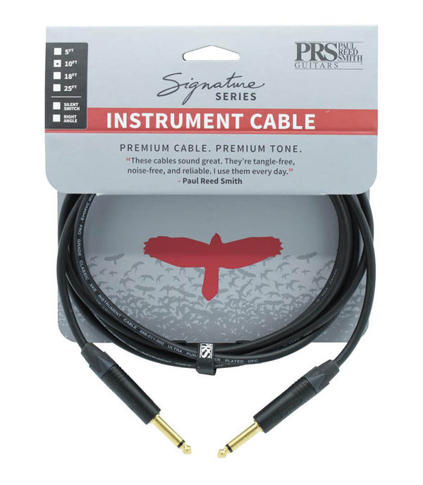 PRS PRS Signature Straight to Straight Instrument Cable - 10 Foot/3 Meter 104826:003:005:001 Buy on Feesheh