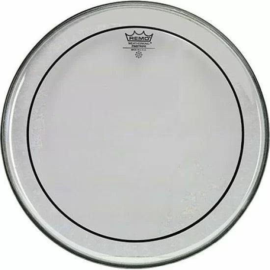 Remo Remo Bass, Pinstripe, Clear, 24" Diameter PS-1324-00- Buy on Feesheh