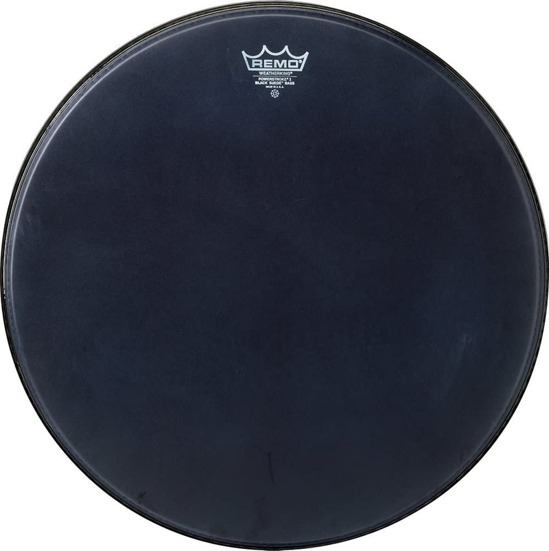 Remo Remo Bass, Powerstroke 3, Ambassador,Black Suede, 18" Diameter P3-1818-ES- Buy on Feesheh