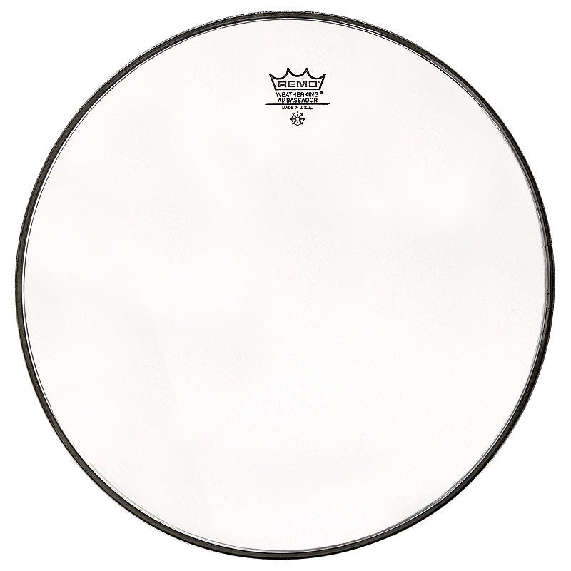 Remo Remo Batter, AMBASSADOR®, Clear, 10" Diameter BA-0310-00- Buy on Feesheh