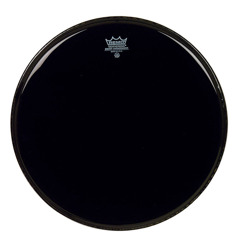 Remo Remo Batter, AMBASSADOR®, EBONY®, 18" Diameter ES-0018-00- Buy on Feesheh