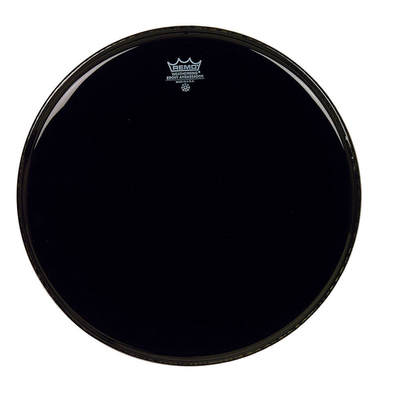 Remo Remo Batter, AMBASSADOR®, EBONY®, 8" Diameter ES-0008-00- Buy on Feesheh