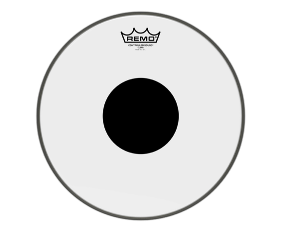 Remo Remo Batter, CONTROLLED SOUND®, SMOOTH WHITE™, 13" Diameter, Clear Dot On Top CS-0213-20- Buy on Feesheh