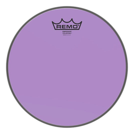 Remo Remo Batter, EMPEROR®, COLORTONE™, 10" Diameter, Purple BE-0310-CT-PU Buy on Feesheh