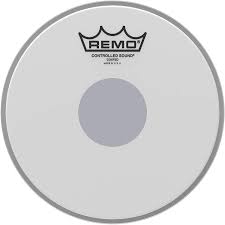 Remo Remo CONTROLLED SOUND®, Coated, 8" Diameter, BLACK DOT™ On Bottom CS-0108-10- Buy on Feesheh