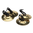 Remo Remo Kids Make Music Instrument, Finger Cymbals, 2.4", Brass, Nylon Finger Ring, Pair LK-2425-17- Buy on Feesheh