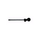 Remo Remo Mallet, 3/8" x 10", Black Plastic Handle, 40mm Rubber Head, Soft Black Cover 16-0140-70- Buy on Feesheh