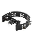 Remo Remo Tambourine, Mounted, Double Row, Plastic, 9" x 1 7/8", Black CR-P020-70- Buy on Feesheh