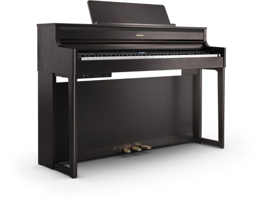 Roland Dark Rosewood Roland  HP704 Premium look and authentic piano touch with four-speaker audio system HP704-DR + KSH704/2DR Buy on Feesheh