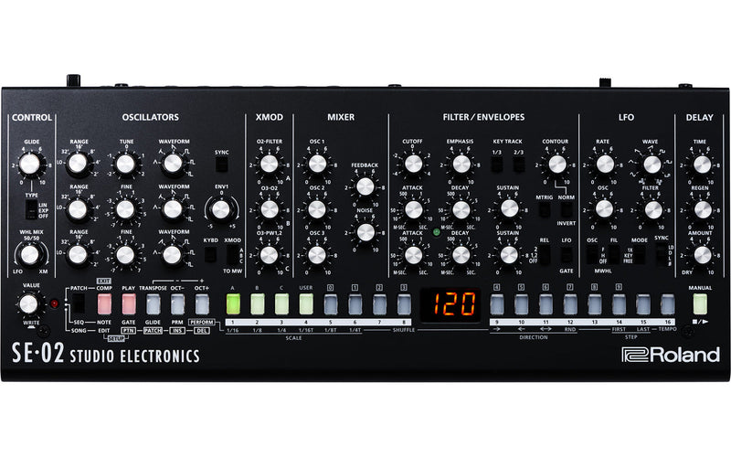 Roland DJ Controllers & Interfaces Roland SE-02 Analog Synthesizer SE-02 Buy on Feesheh