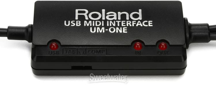 Roland Keyboard Accessories Roland UM-ONE MK2 USB MIDI Interface UM-ONE-MK2 Buy on Feesheh