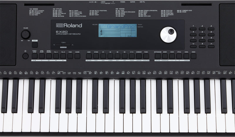 Roland Keyboards Roland E-X20 Arranger Keyboard - Black E-X20 Buy on Feesheh