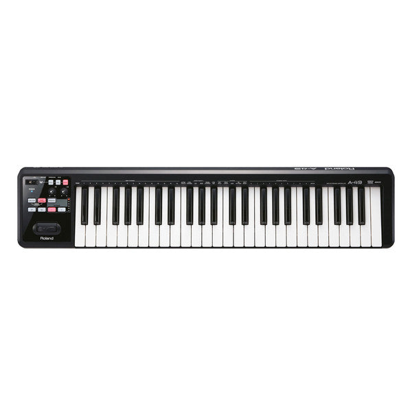 Roland MIDI Controllers Roland A-49 MIDI Keyboard Controller - Black A-49-BK Buy on Feesheh