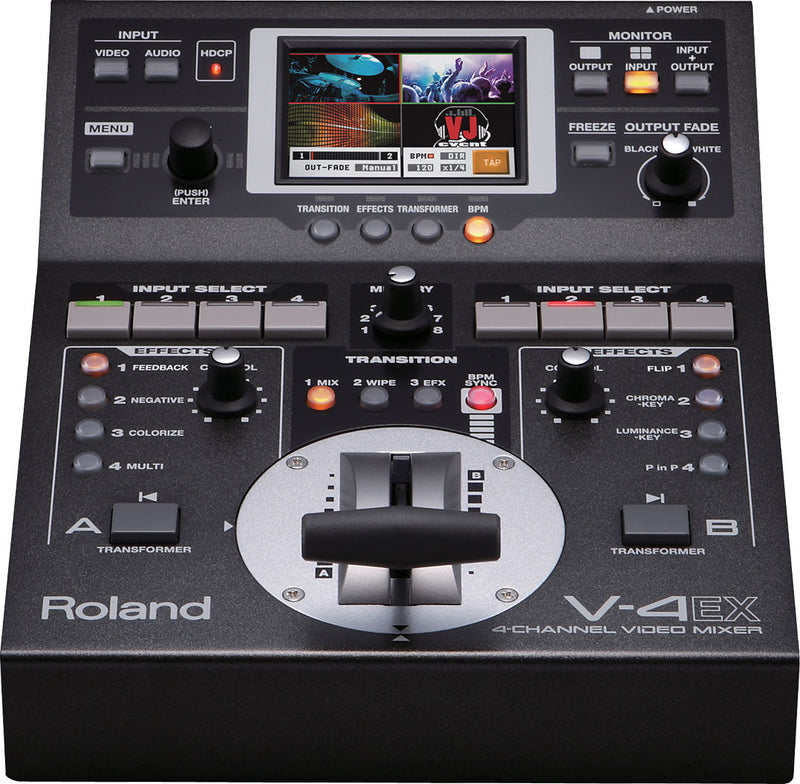 Roland Roland V-4EX Four Channel Digital Video Mixer with Effects V-4EX Buy on Feesheh
