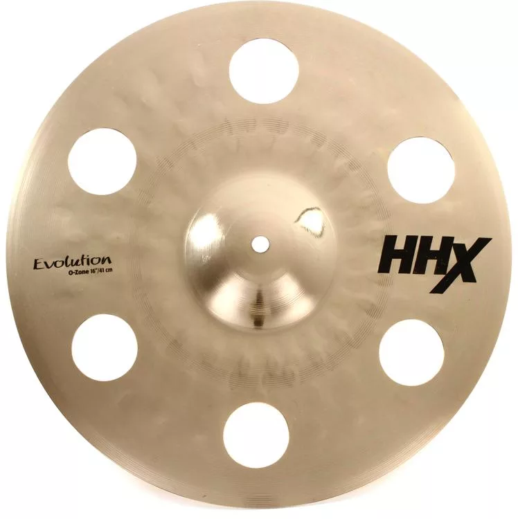 Sabian Cymbals Sabian 16" HHX Evolution O-Zone Crash Brilliant Finish 11600XEB Buy on Feesheh