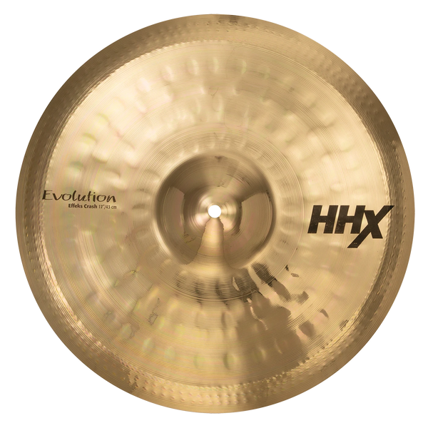 Sabian Cymbals Sabian 17" HHX Evolution Effeks Crash Brilliant Finish 11711XEB Buy on Feesheh