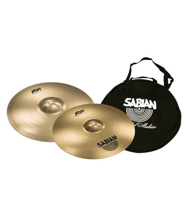 Sabian Cymbals Sabian XSR 16" & 18" Crash value bundle w/bag FOC XSR5006B1 Buy on Feesheh